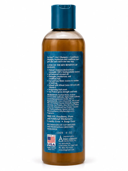 Bio-Groom So-Easy 2-in-1 Shampoo + Conditioner