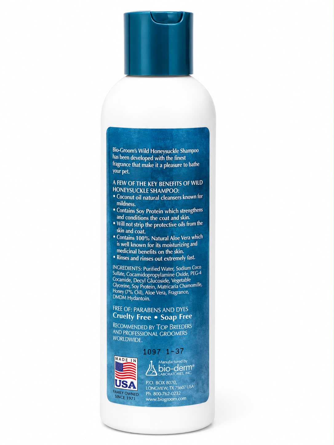 Bio-Groom Wild Honeysuckle Shampoo