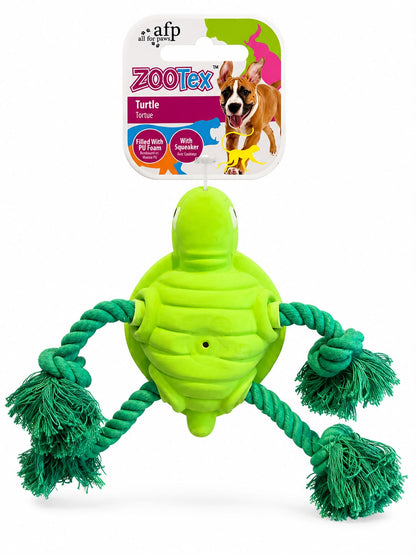 AFP ZOOTex Turtle Interactive Dog Toy
