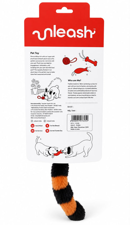 Unleash Tug Teddy Dog Toy