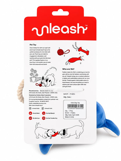 Unleash Blue Tug Parrot
